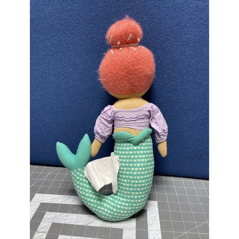 Pillowfort Knit Mermaid Plush Doll 16